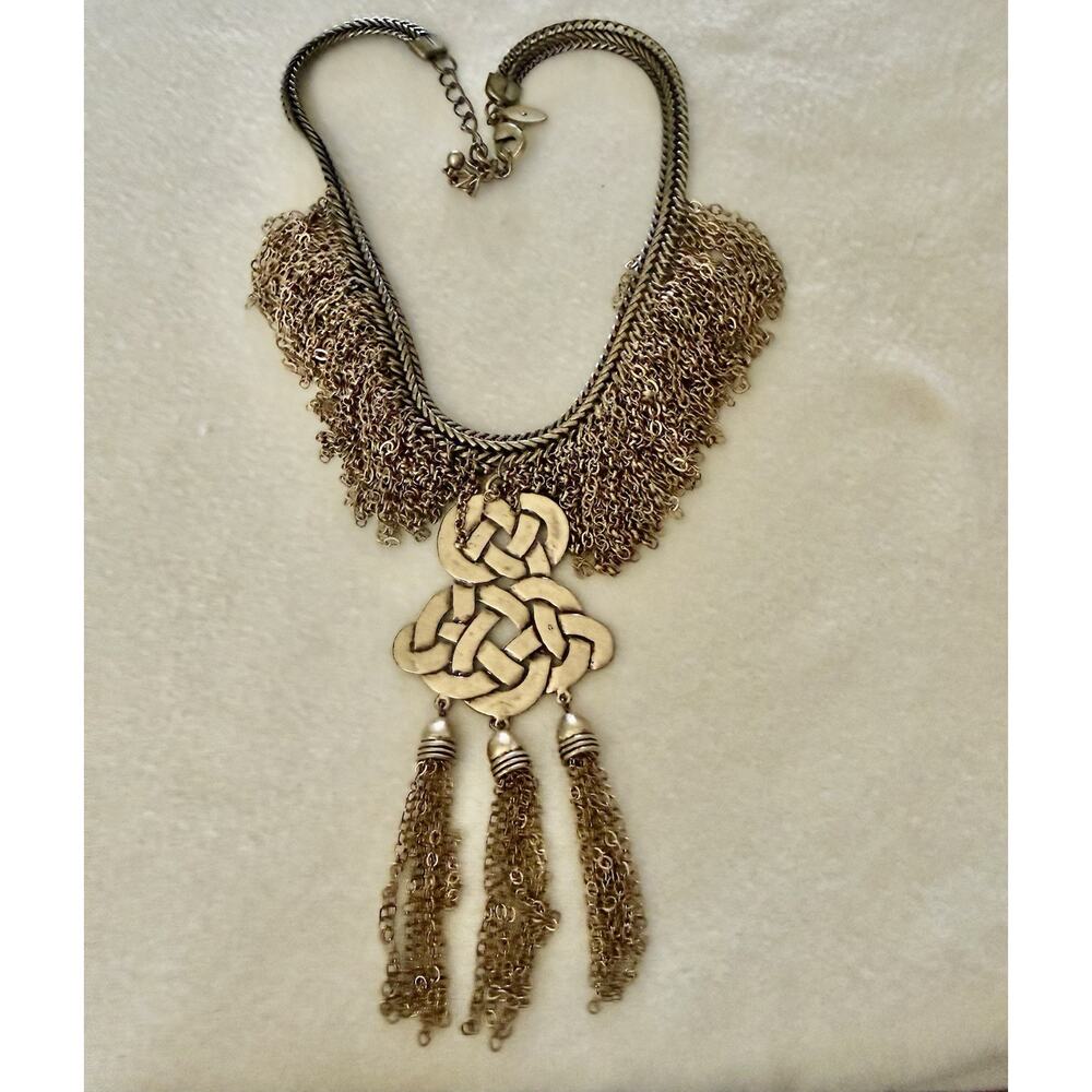 CHICOS "FELICITY BIB" NECKLACE 16-20"